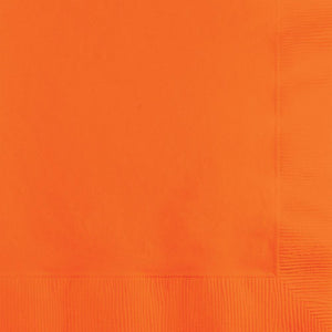 Amscan_OO Tableware - Napkins Orange Dinner Napkins 40cm 20pk