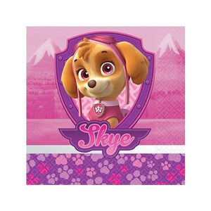 Amscan_OO Tableware - Napkins Paw Patrol Girl Beverage Napkins 25cm 16pk