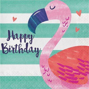 Amscan_OO Tableware - Napkins Pineapple N Friends Lunch Napkins Happy Birthday 16pk