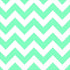 Robin's Egg Blue Chevron Beverage Napkins 16Pk