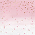 Rose All Day Rose Gold Foil Lunch Napkins Dots 16pk