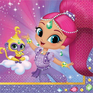 Amscan_OO Tableware - Napkins Shimmer and Shine Beverage Napkins 25cm 16pk