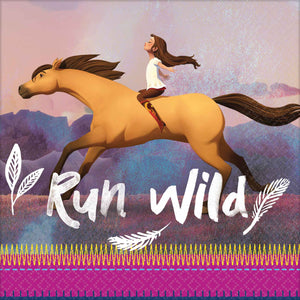 Amscan_OO Tableware - Napkins Spirit Riding Free Lunch Napkins 16pk