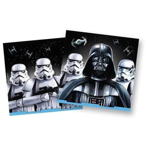 Amscan_OO Tableware - Napkins Star Wars Lunch Napkins 33cm 16pk