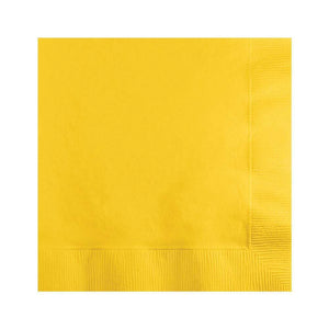 Amscan_OO Tableware - Napkins Yellow Sunshine Beverage Napkins 25cm  20pk