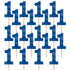 1st Birthday Boy Blue Number One Foil Picks 36pk