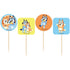 Bluey Cupcake Picks 24Pk