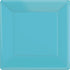 Caribbean Blue NPC Square Paper Plates 17cm 20pk
