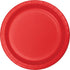 Classic Red Dinner Paper Plates 23cm 24pk