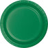 Emerald Green Dinner Paper Plates 23cm 24pk
