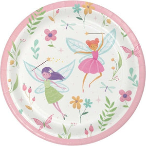 Tableware - Plates Fairy Forest Paper Plate 17cm 8pk