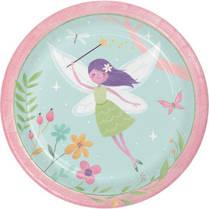 Tableware - Plates Fairy Forest Paper Plate 23cm 8pk