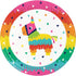 Fiesta Fun Dinner Plates Paper 22cm 8pk