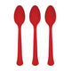 Amscan_OO Tableware - Spoons, Forks, Knives & Tongs Apple Red Apple Red Premium Plastic Spoons 20pk