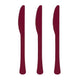 Amscan_OO Tableware - Spoons, Forks, Knives & Tongs Berry Kiwi Premium Plastic Knives 20pk