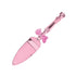 Cake Server Pink with Bow & Gem 25cm Each