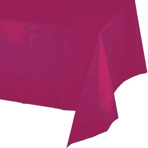 Amscan_OO Tableware - Table Covers Berry Berry Plastic Rectangular Tablecover 137cm x 274cm Each