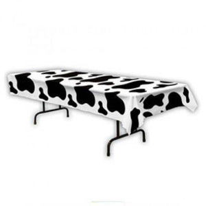 Amscan_OO Tableware - Table Covers Cow Print Plastic Tablecover 137cm x 274cm Each