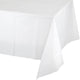 Amscan_OO Tableware - Table Covers Frosty White Berry Plastic Rectangular Tablecover 137cm x 274cm Each