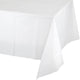 Amscan_OO Tableware - Table Covers Frosty White Lavender Plastic Rectangular Tablecover 137cm x 274cm Each