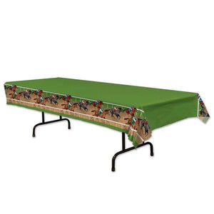 Amscan_OO Tableware - Table Covers Horse Racing Tablecover 137cm x 274cm Each