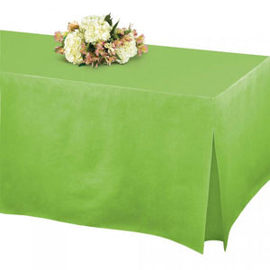 Amscan_OO Tableware - Table Covers Kiwi Tablefitters Flannel-Backed Tablecover  Each