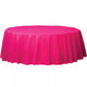 Amscan_OO Tableware - Table Covers Magenta Magenta Plastic Round Tablecover 2.1m Each