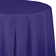 Amscan_OO Tableware - Table Covers New Purple New Purple Plastic Round Tablecover 2.1m Each