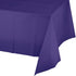 New Purple Plastic Rectangular Tablecover 137cm x 274cm Each