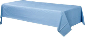 Amscan_OO Tableware - Table Covers Pastel Blue Pastel Blue Plastic Rectangular Tablecover 137cm x 274cm Each