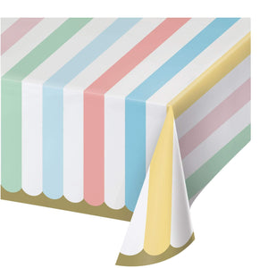 Amscan_OO Tableware - Table Covers Pastel Celebrations Tablecover Paper 137cm x 259cm