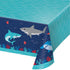Shark Party Paper Tablecover 137cm x 259cm Each