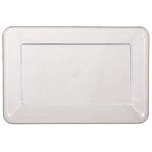 Amscan_OO Tableware - Trays & Platters Tray Clear - Plastic 24cm x 36cm