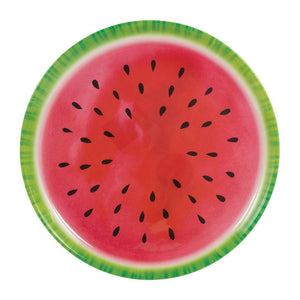 Amscan_OO Tableware - Trays & Platters Watermelon Round Melamine Plastic Platter 34cm Each