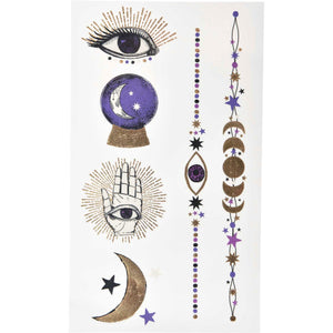 Amscan_OO Tattoos - Fashion Tattoos Fortune Teller Tattoo Kit