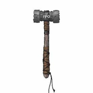 Amscan_OO Weapons & Armour - Axes, Spear & Hammer War Hammer Each