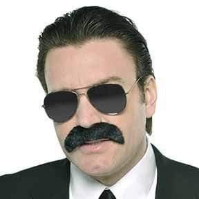 Amscan_OO Wigs, Beards & Moustaches - Beards Moustache Good Fella Each