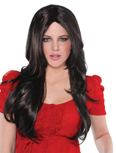 Amscan_OO Wigs, Beards & Moustaches - Wigs Hot Honey Ebony Wig Each