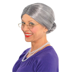 Amscan_OO Wigs, Beards & Moustaches - Wigs Old Lady Wig Each