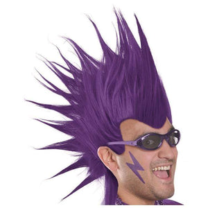 Amscan_OO Wigs, Beards & Moustaches - Wigs Purple Mohawk Wig