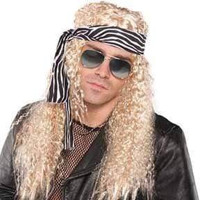 Amscan_OO Wigs, Beards & Moustaches - Wigs Rock Star Kit Wig  Each