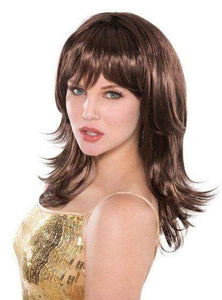 Amscan_OO Wigs, Beards & Moustaches - Wigs Wig Feather Shag Brown Each