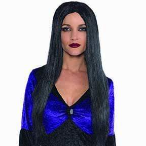 Amscan_OO Wigs, Beards & Moustaches - Wigs Witch Black Wig Each